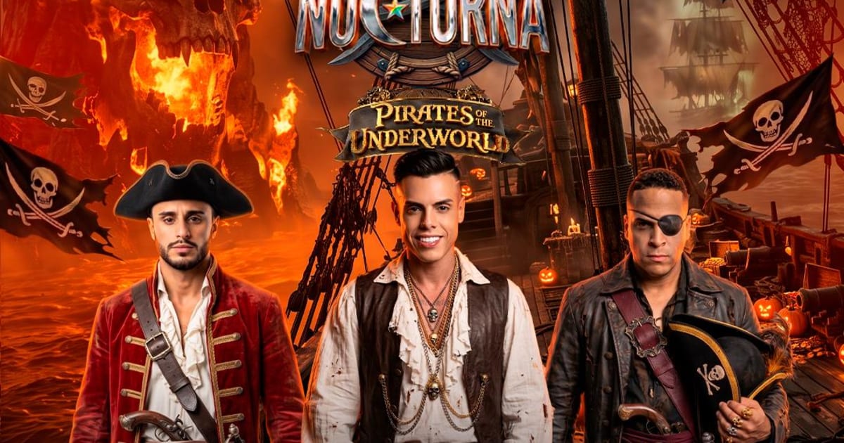 NOCTURNA: Pirates Circuit Party flyer
