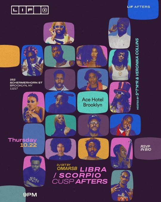 LiF Afters: Libra/Scorpio Celebration flyer