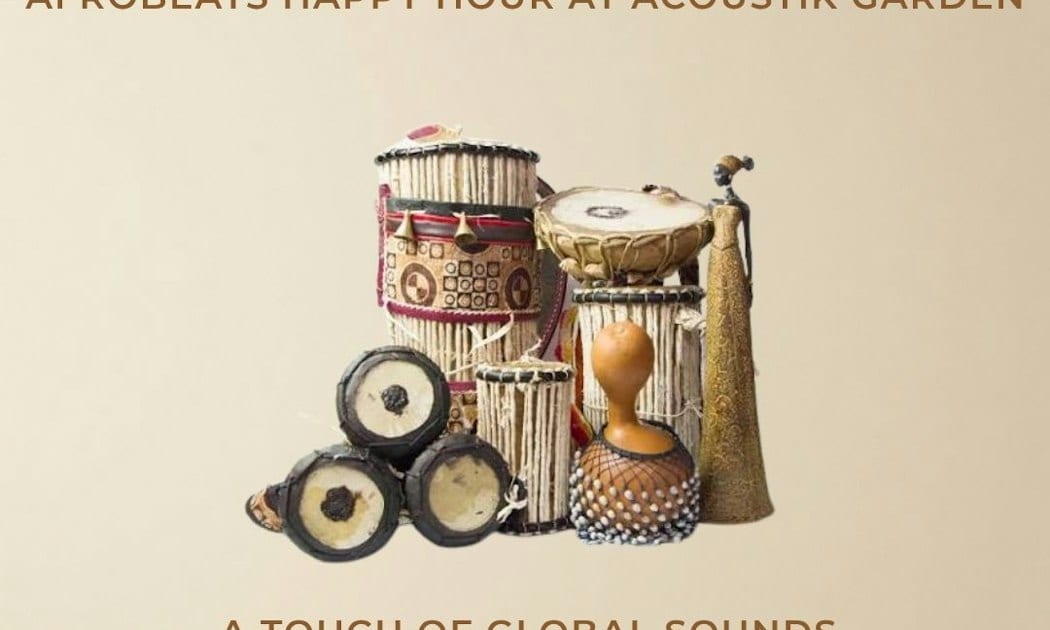 Afrobeats Happy Hour flyer
