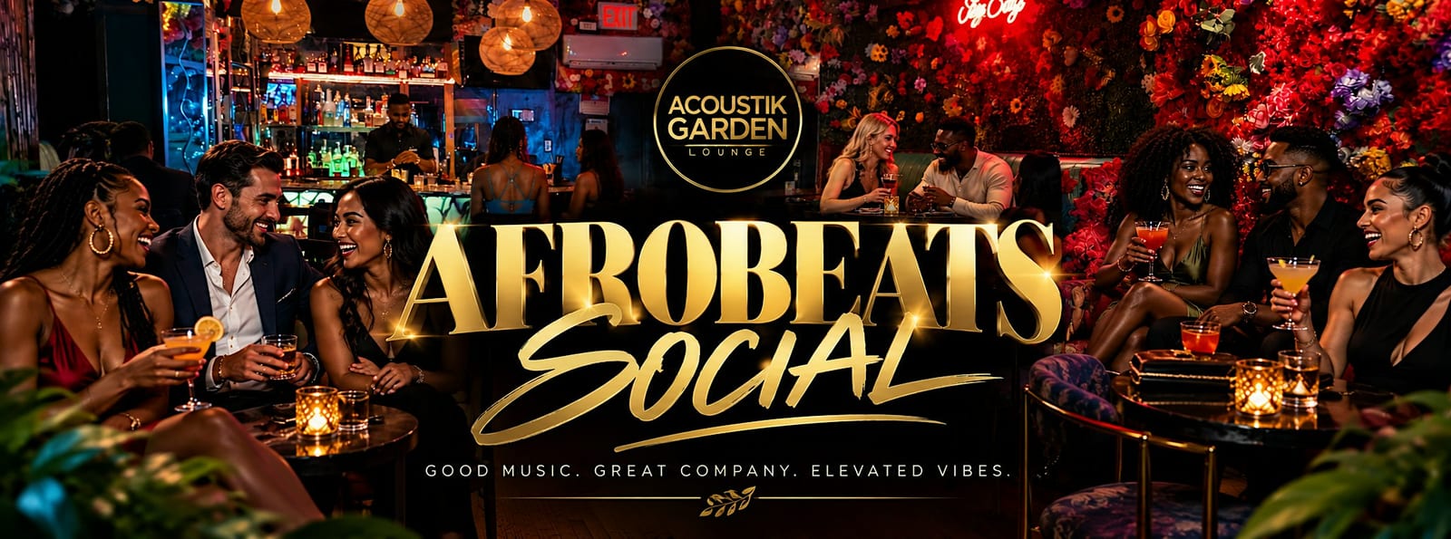 Afrobeats Social flyer