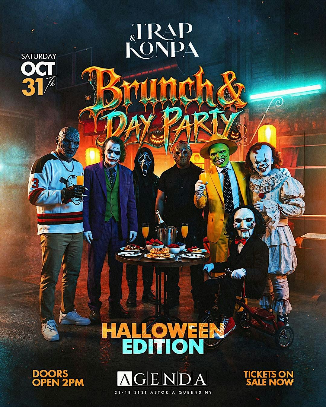 Trap & Konpa: Halloween Brunch & Day Party w/ DJ Camilo flyer