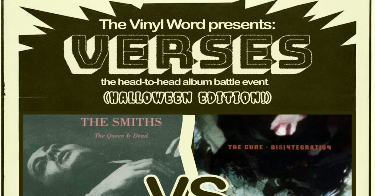 The Cure vs The Smiths + DJ Chase Coppins flyer
