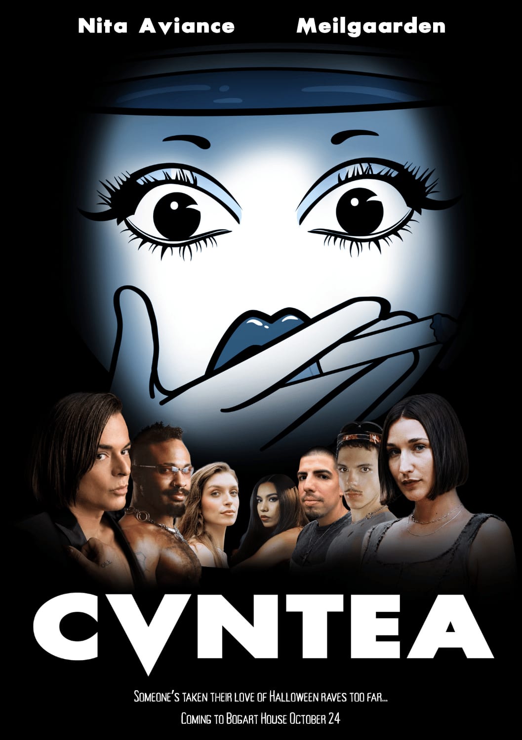 CvnTea: A Spooky Soirée...for C*nts flyer