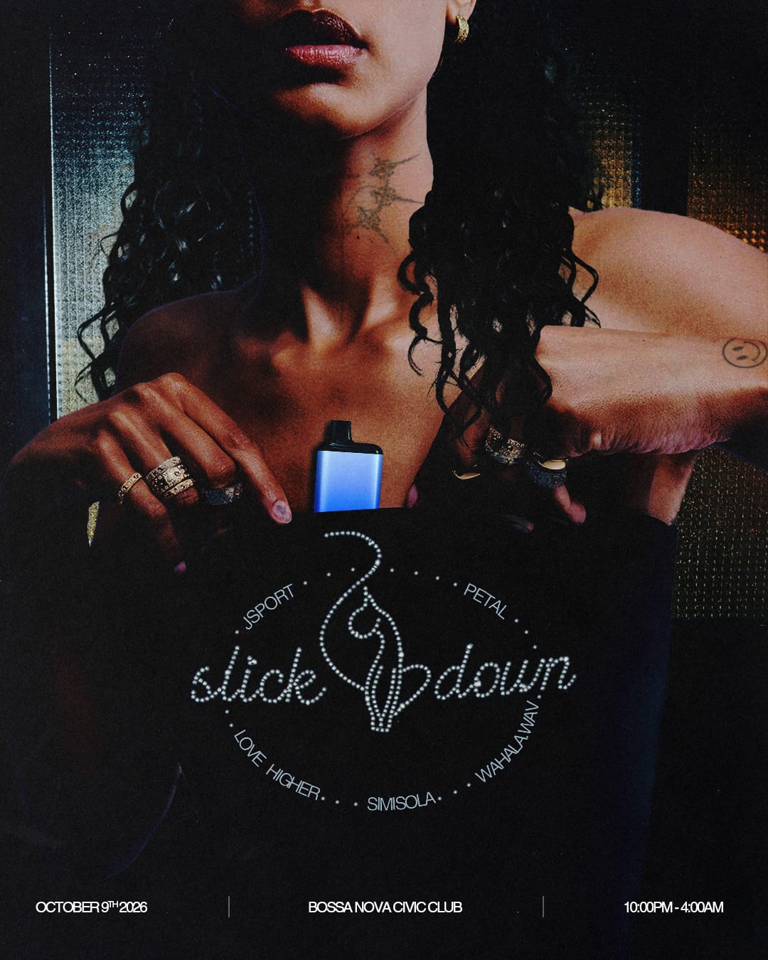Slick Down with JSPORT & Petal flyer