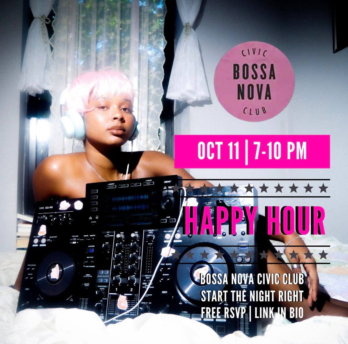Happy Hour: Veralyn flyer