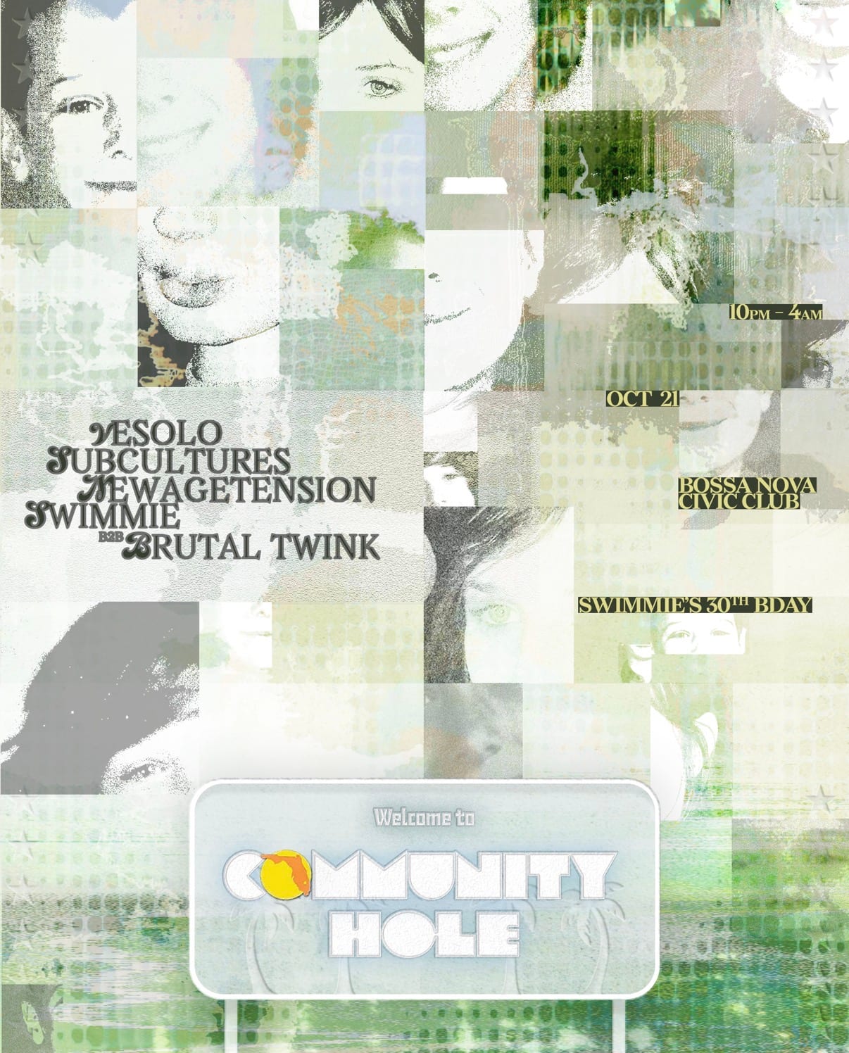 Community Hole flyer