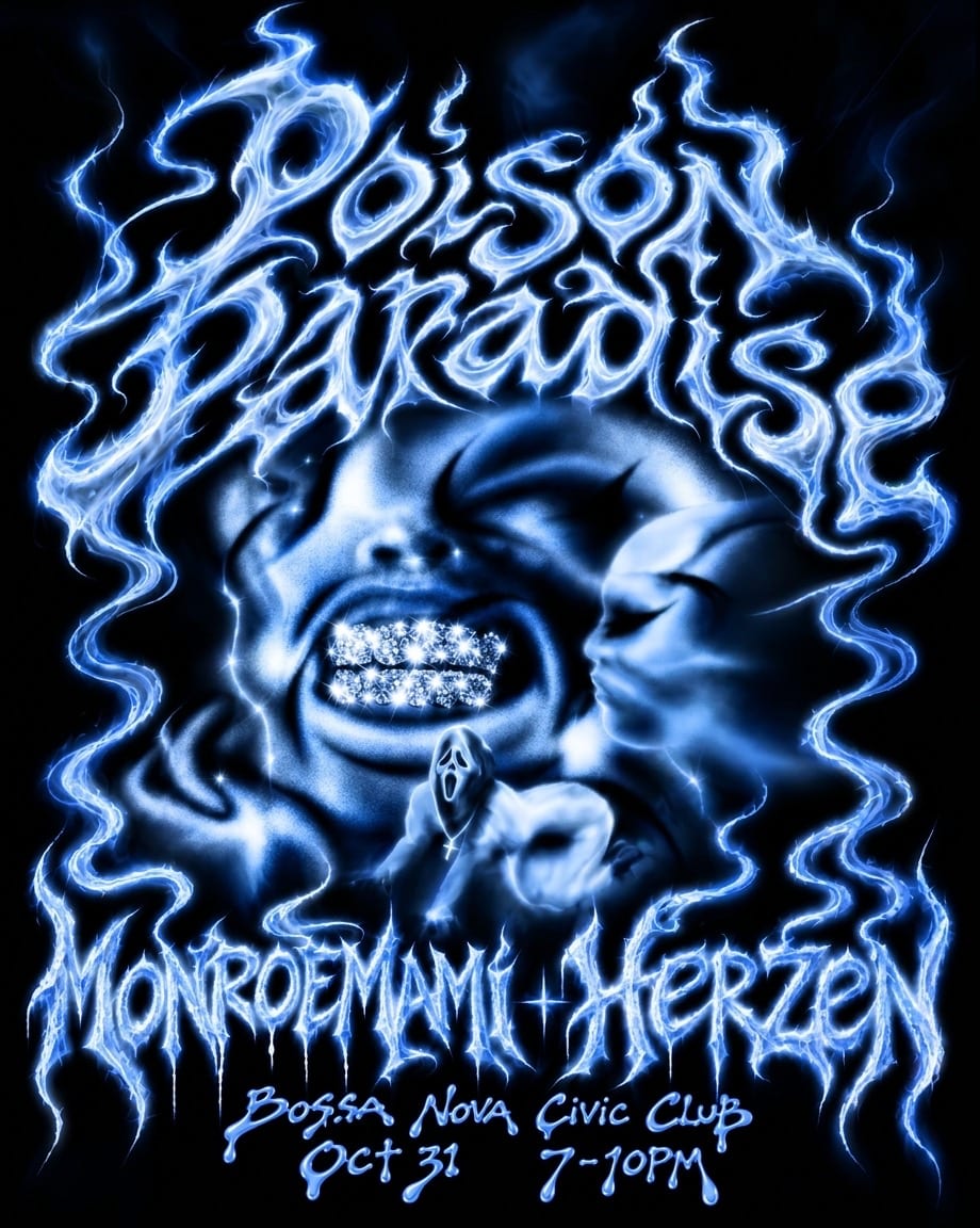 [Happy Hour] Poison Paradise with Monreomami & Herzen flyer