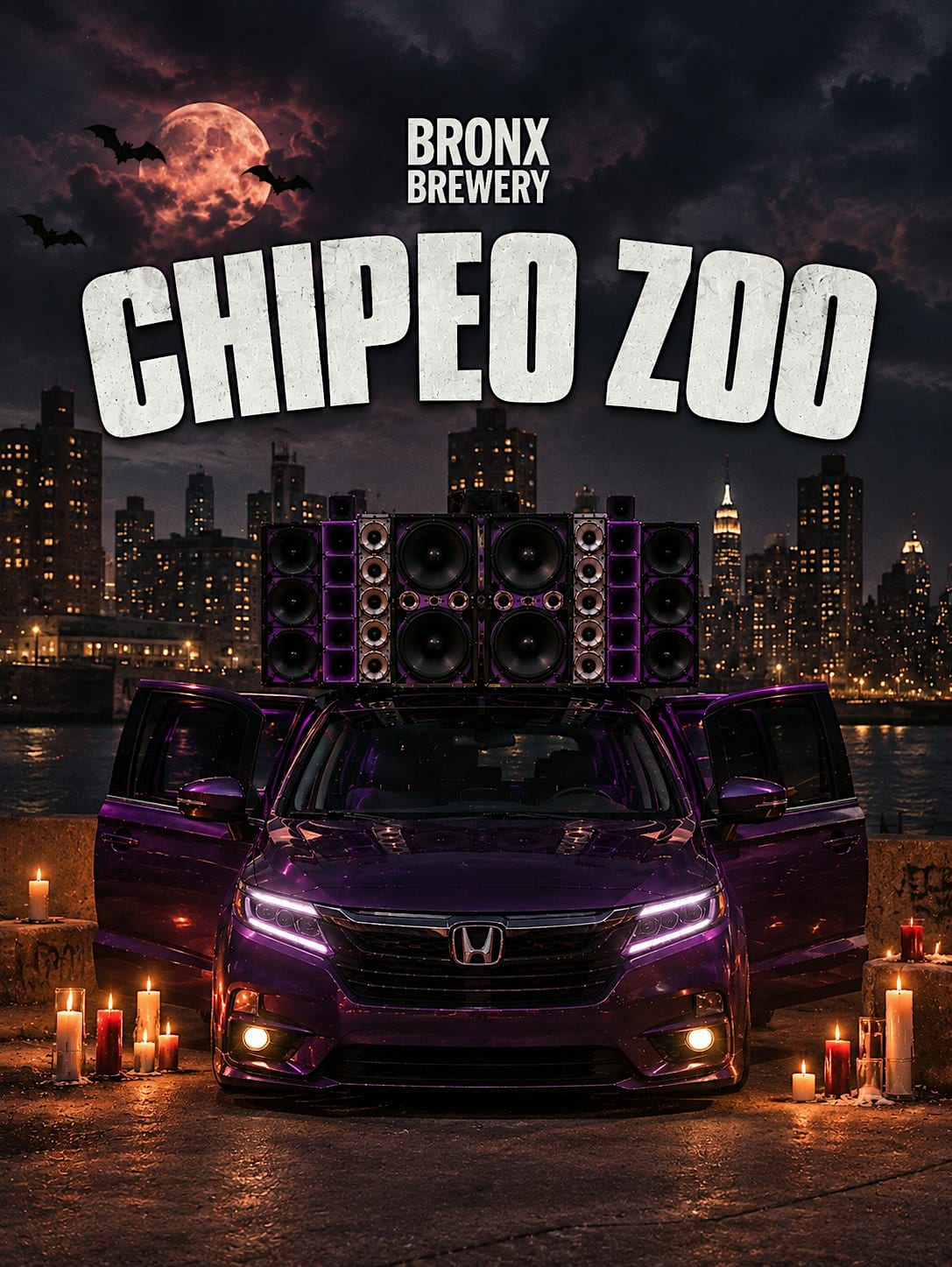 Chipeo Zoo: Halloween flyer