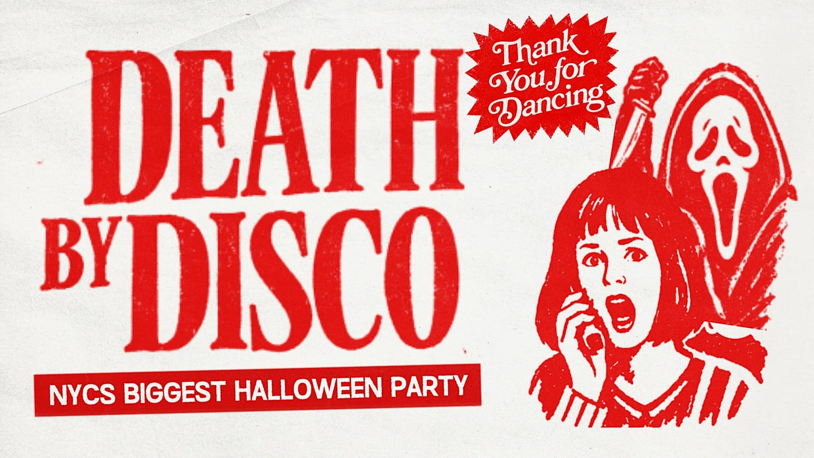 Death By Disco: New York's Biggest Halloween Pop-Up flyer