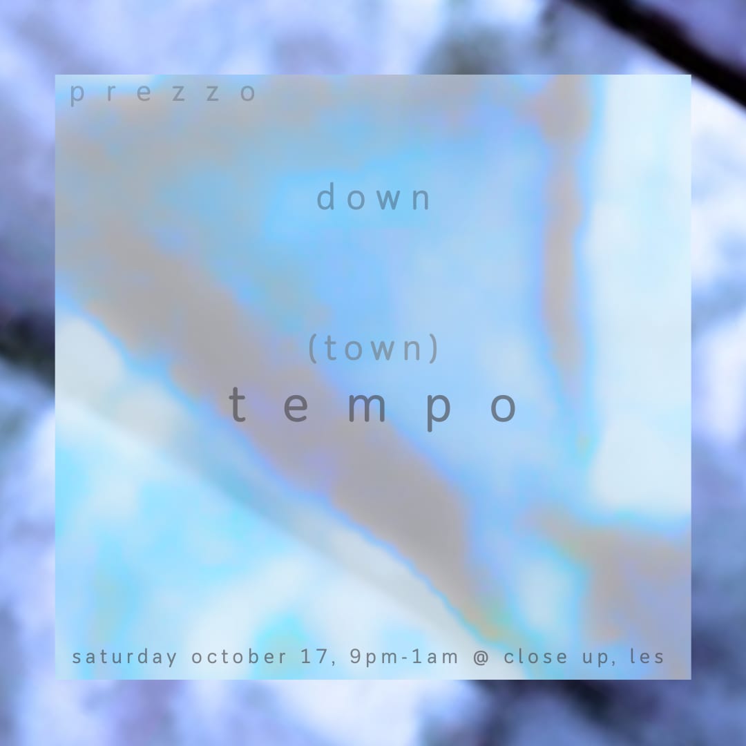 down(town)tempo flyer