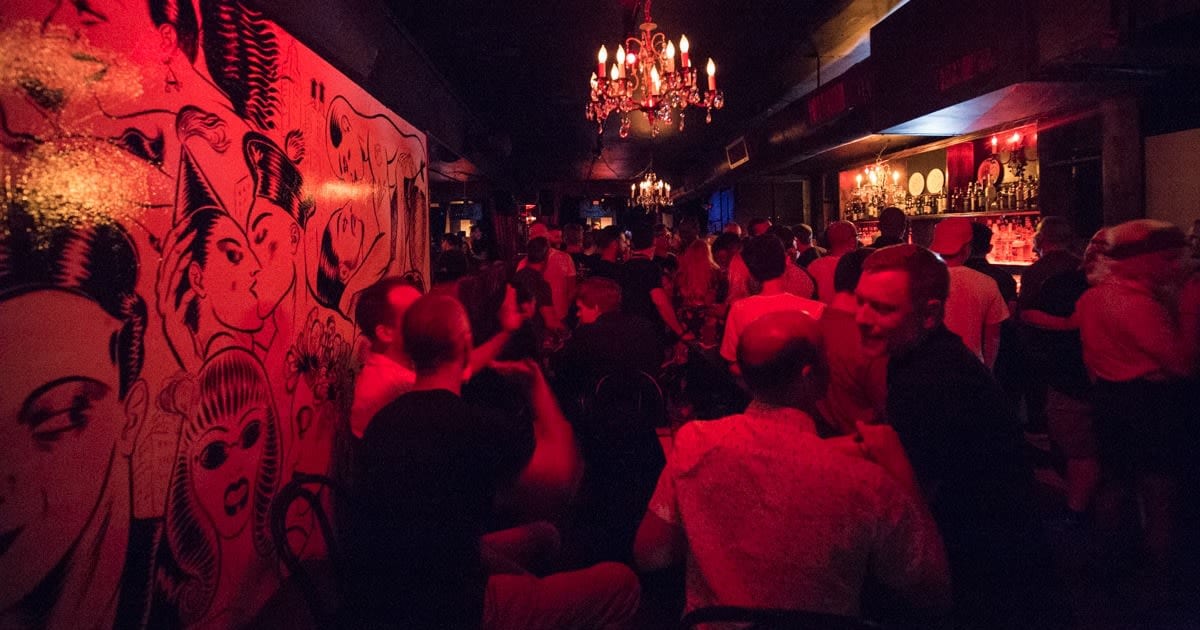 Mondays in the Club with Lance flyer