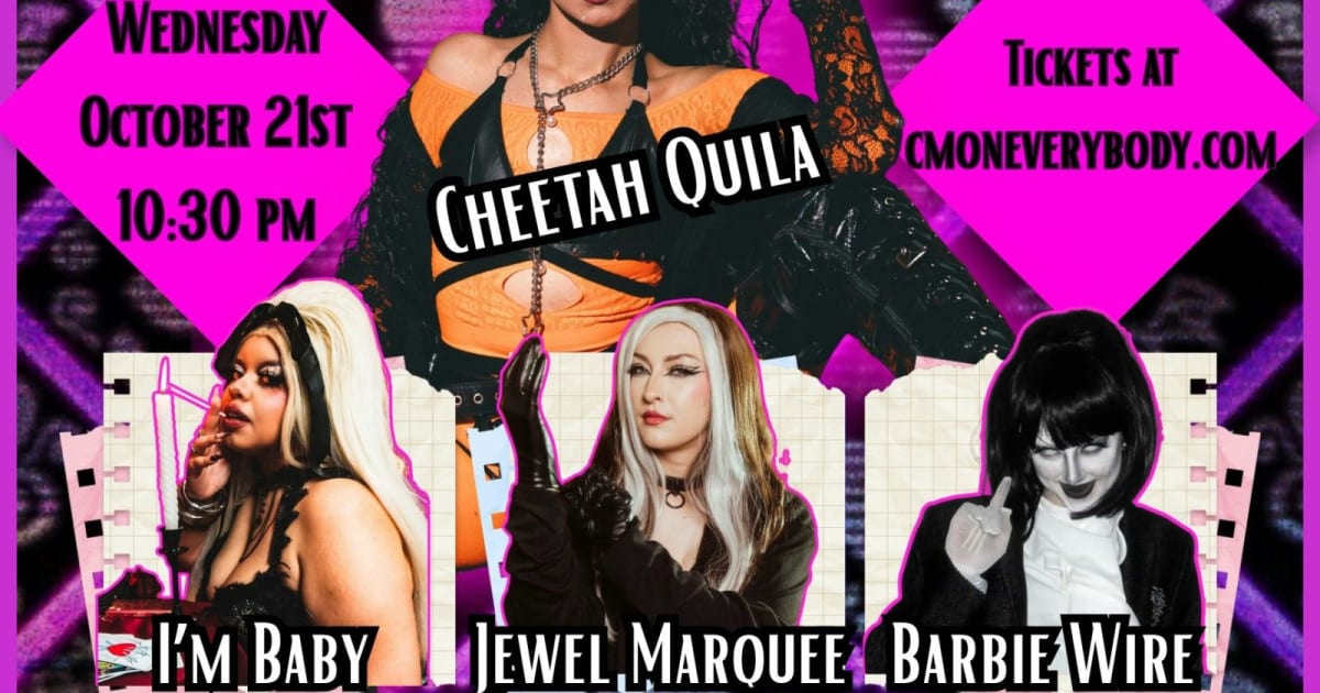 The Monster High Mash: A Monster High Drag Party flyer