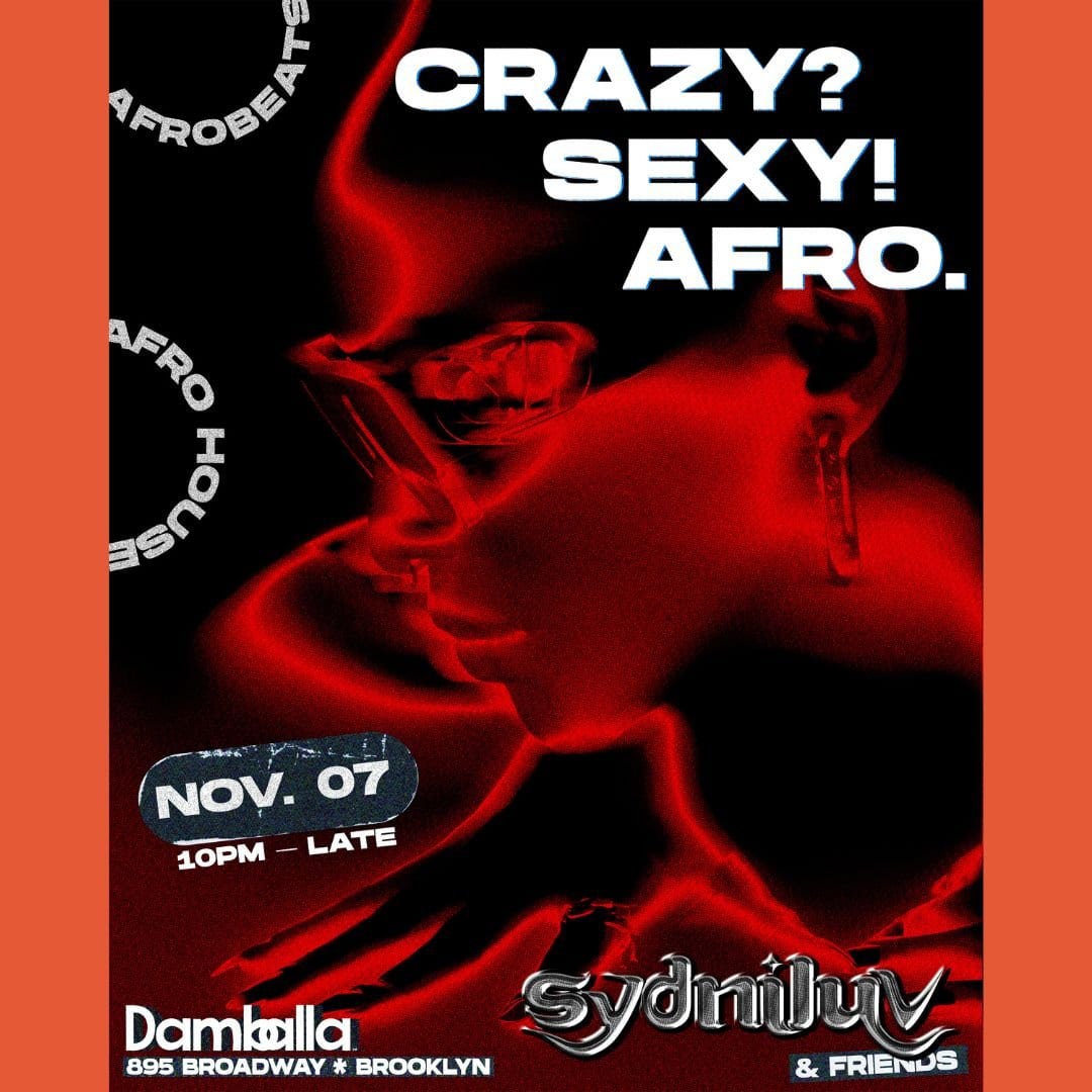 CrazySexyAfro flyer