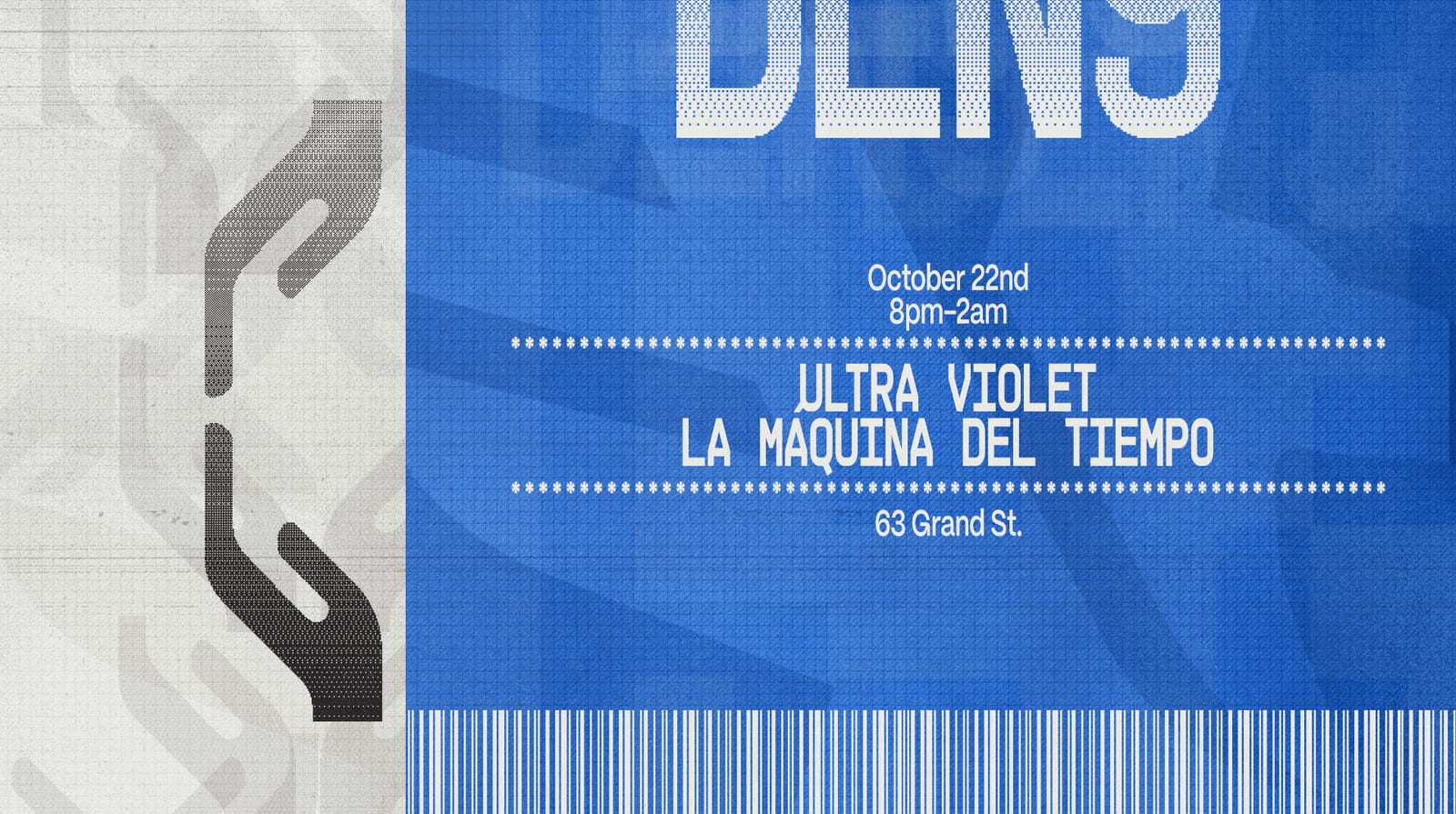 Ultra Violet & La Máquina del Tiempo flyer