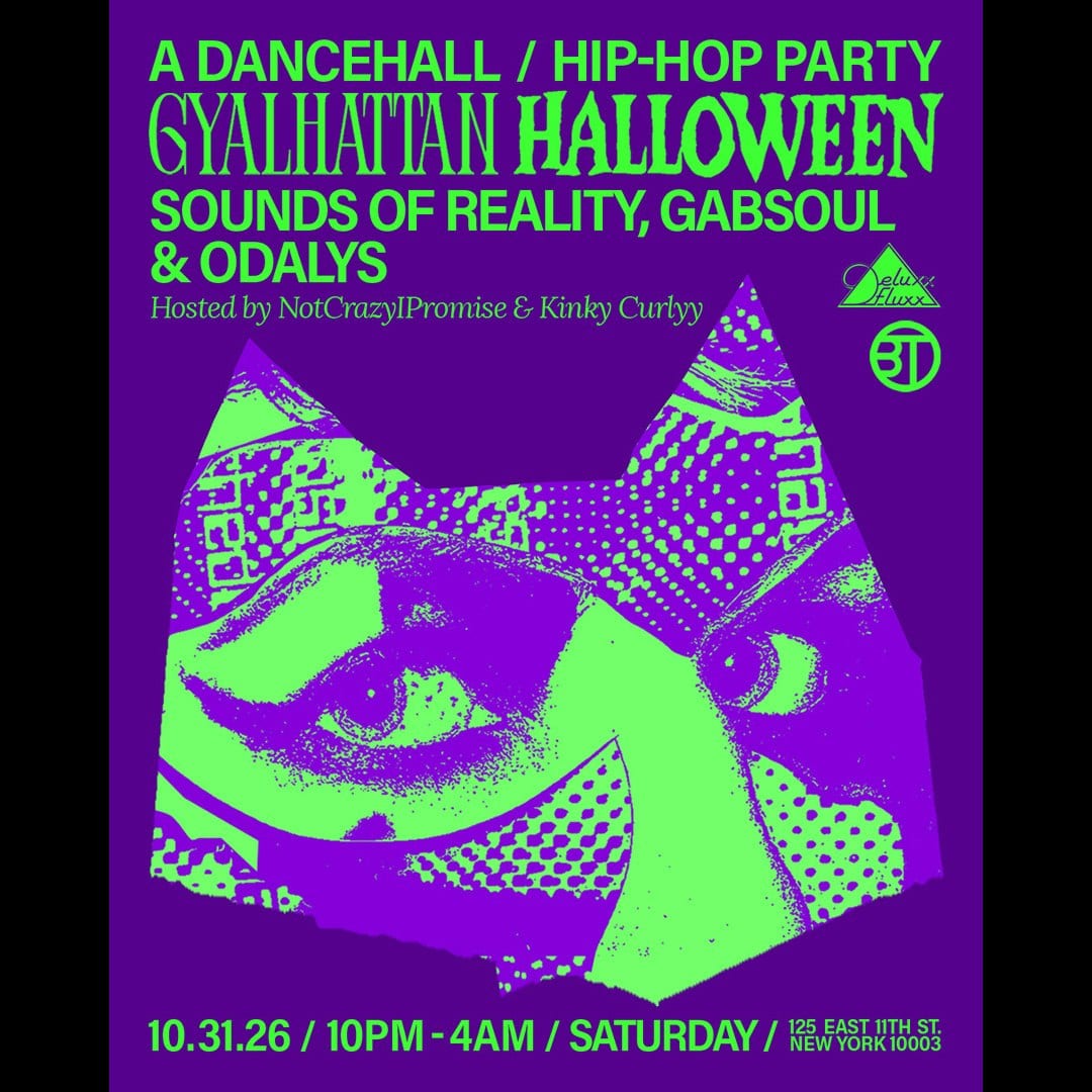 Gyalhattan Halloween: A Dancehall/Hip-Hop Party flyer