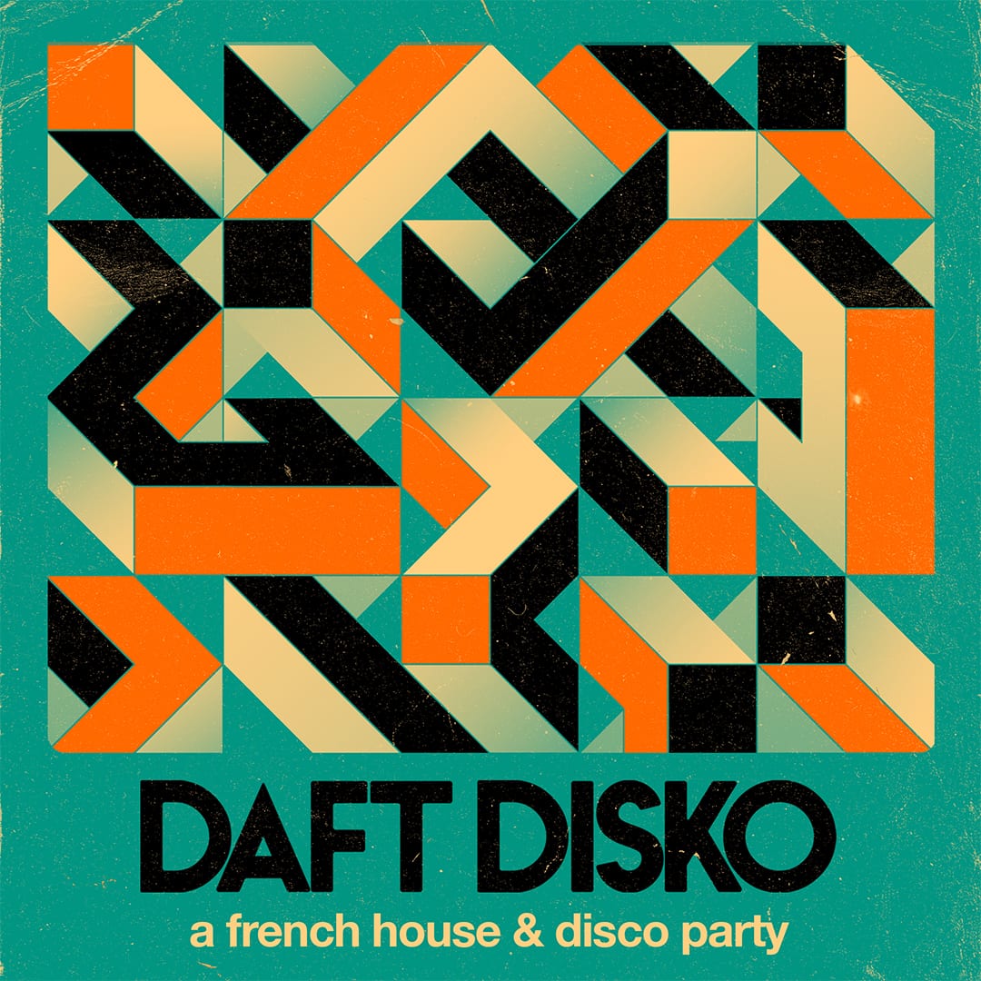 DAFT DISKO [A FRENCH HOUSE & DISCO PARTY] HALLOWEEN flyer