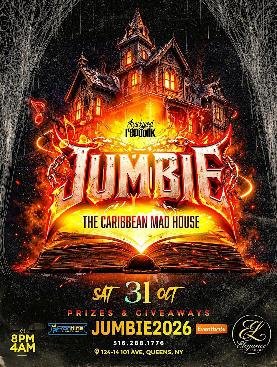 JUMBIE. The Caribbean Mad House flyer