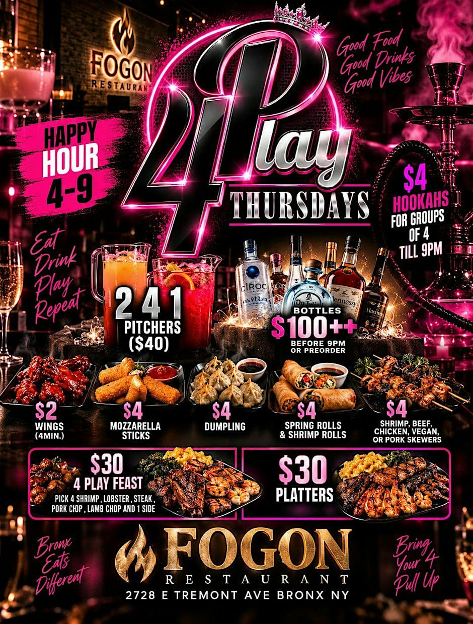 4Play Thursdays flyer