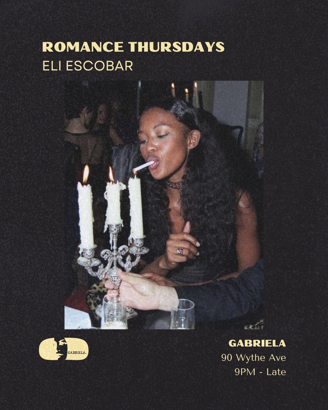 ROMANCE w Eli Escobar flyer