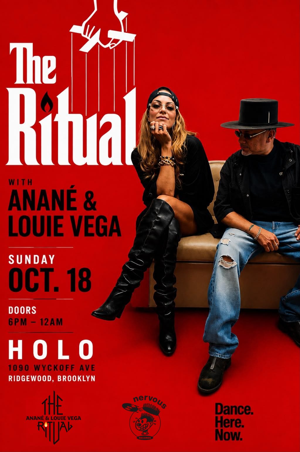 The Ritual with Anané & Louie Vega flyer