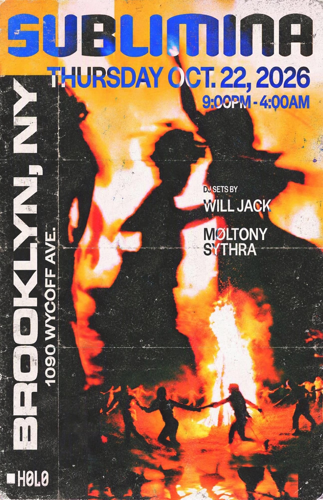 SUBLIMINA flyer