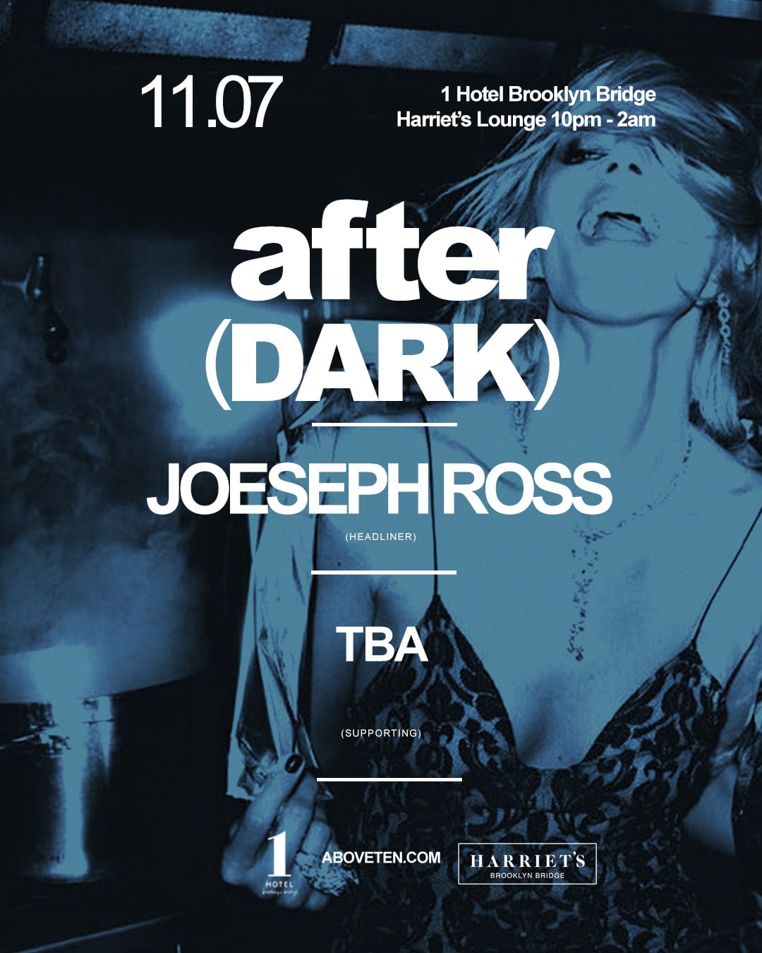 Above(Ten) After Dark flyer