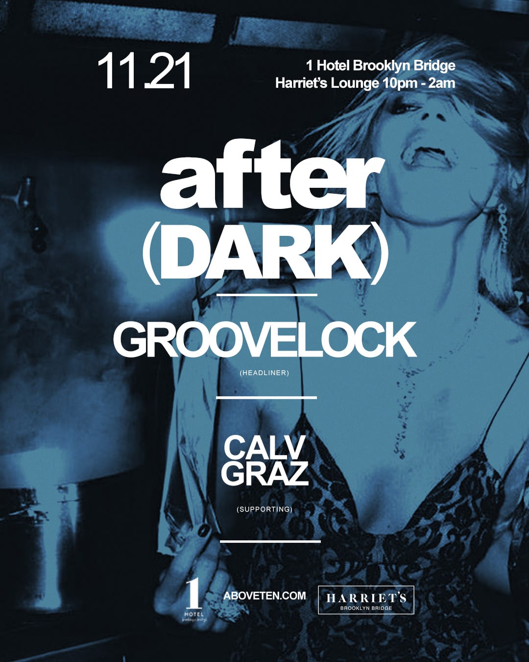 Above(Ten) After Dark flyer