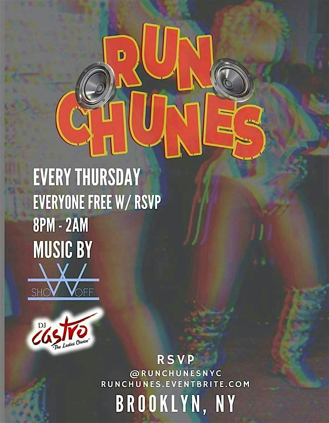 Run Chunes flyer