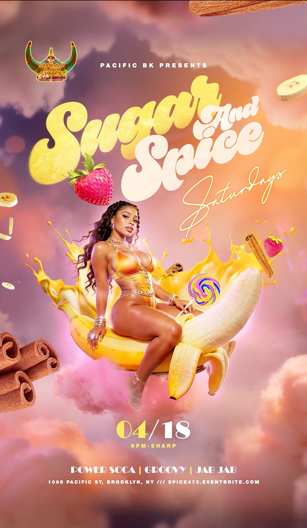 Sugar And Spice Soca Spectacular flyer