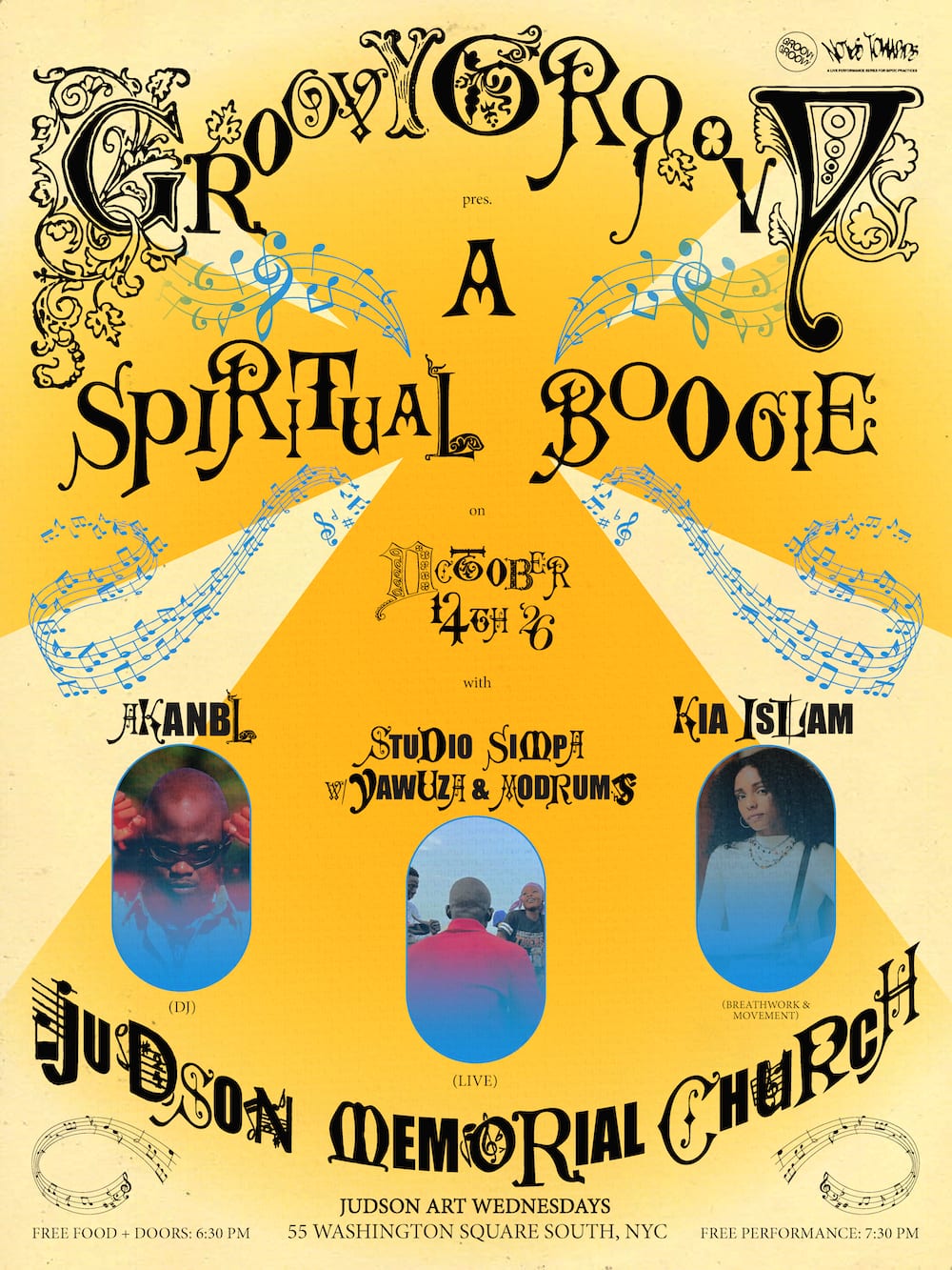 GROOVY GROOVY pres. A Spiritual Boogie flyer