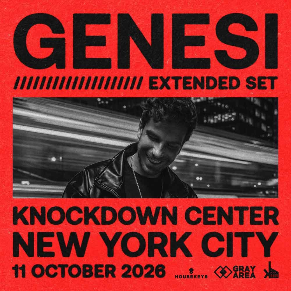 GENESI & Guests flyer