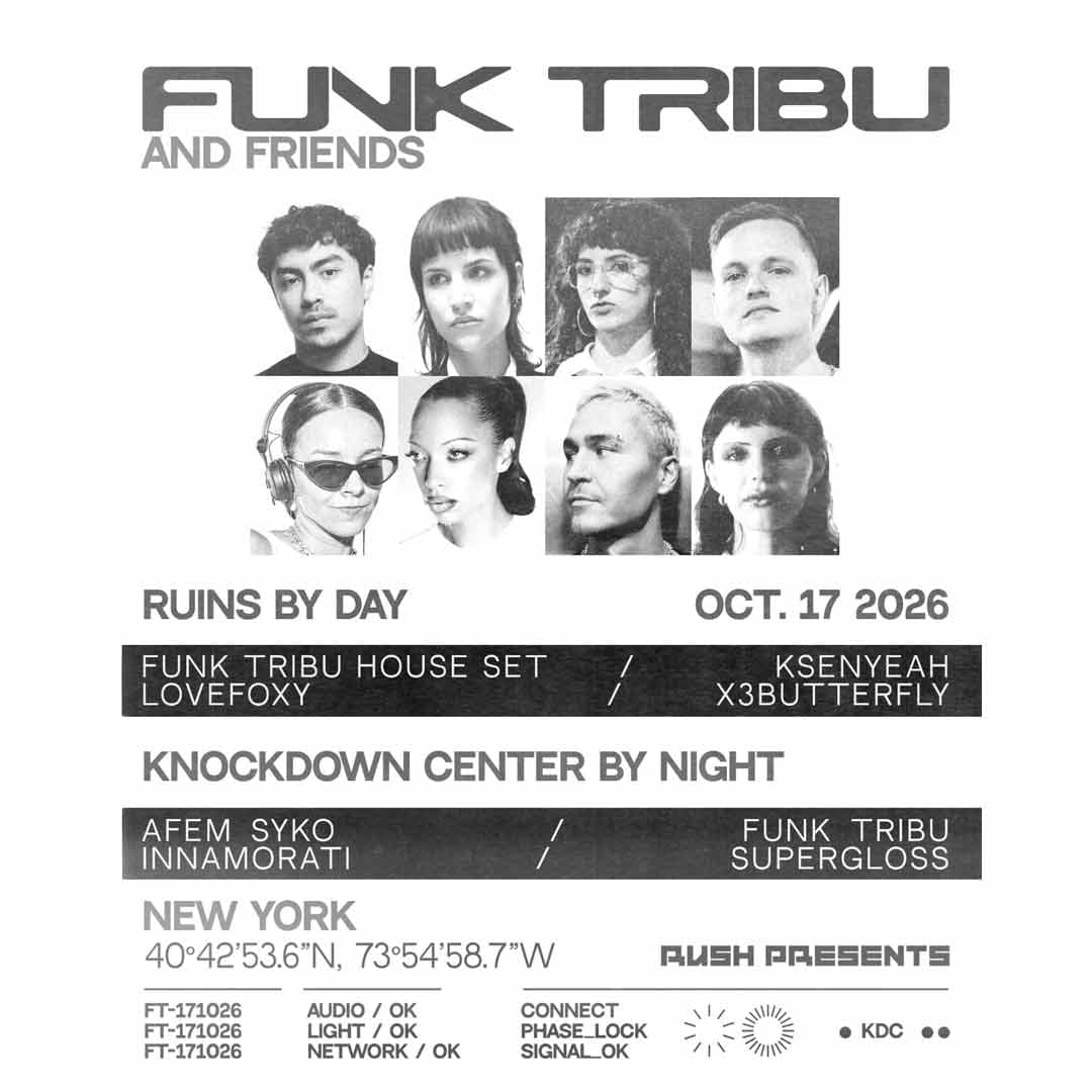 RUSH presents - Funk Tribu: Day & Night flyer