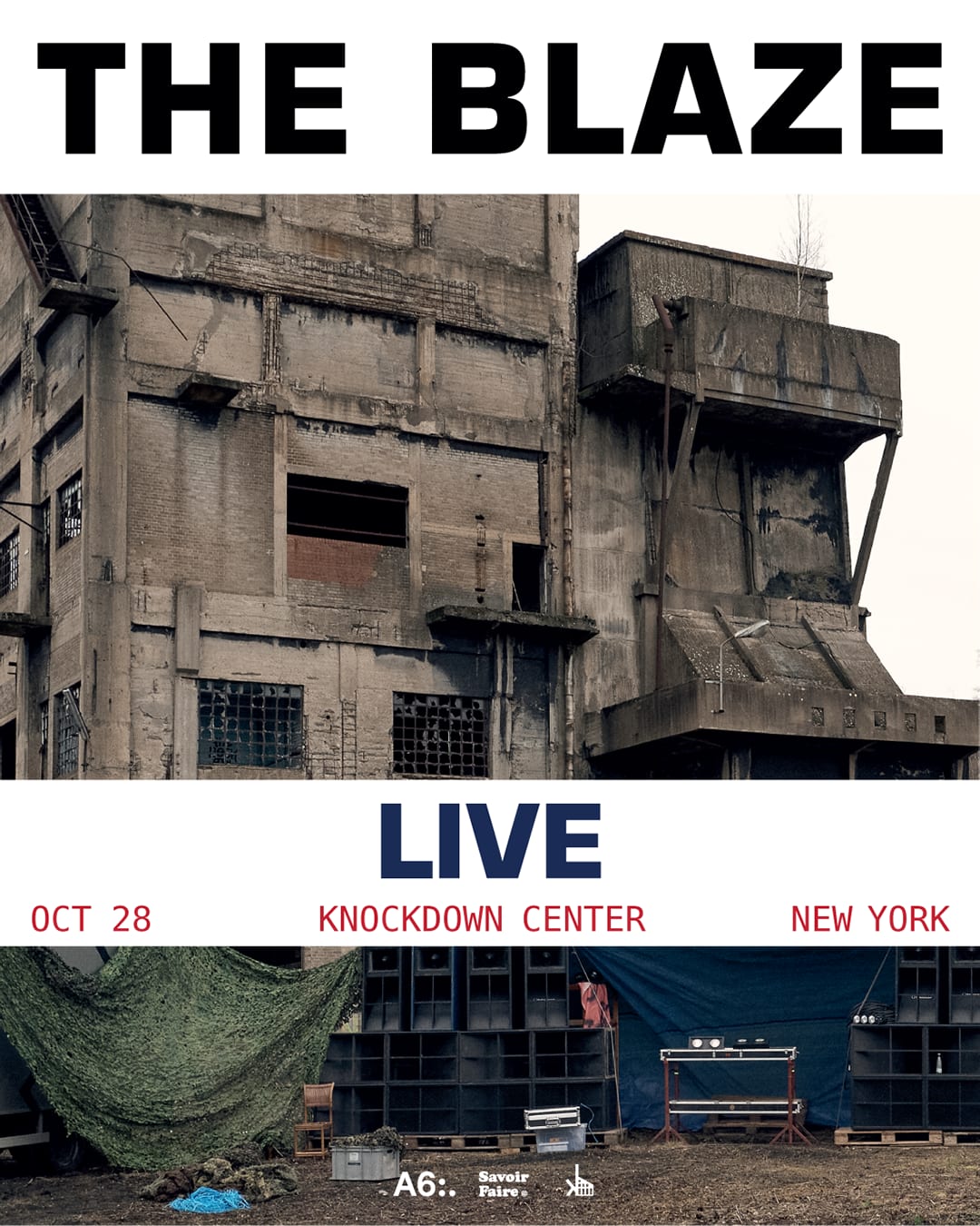 The Blaze (Live) flyer