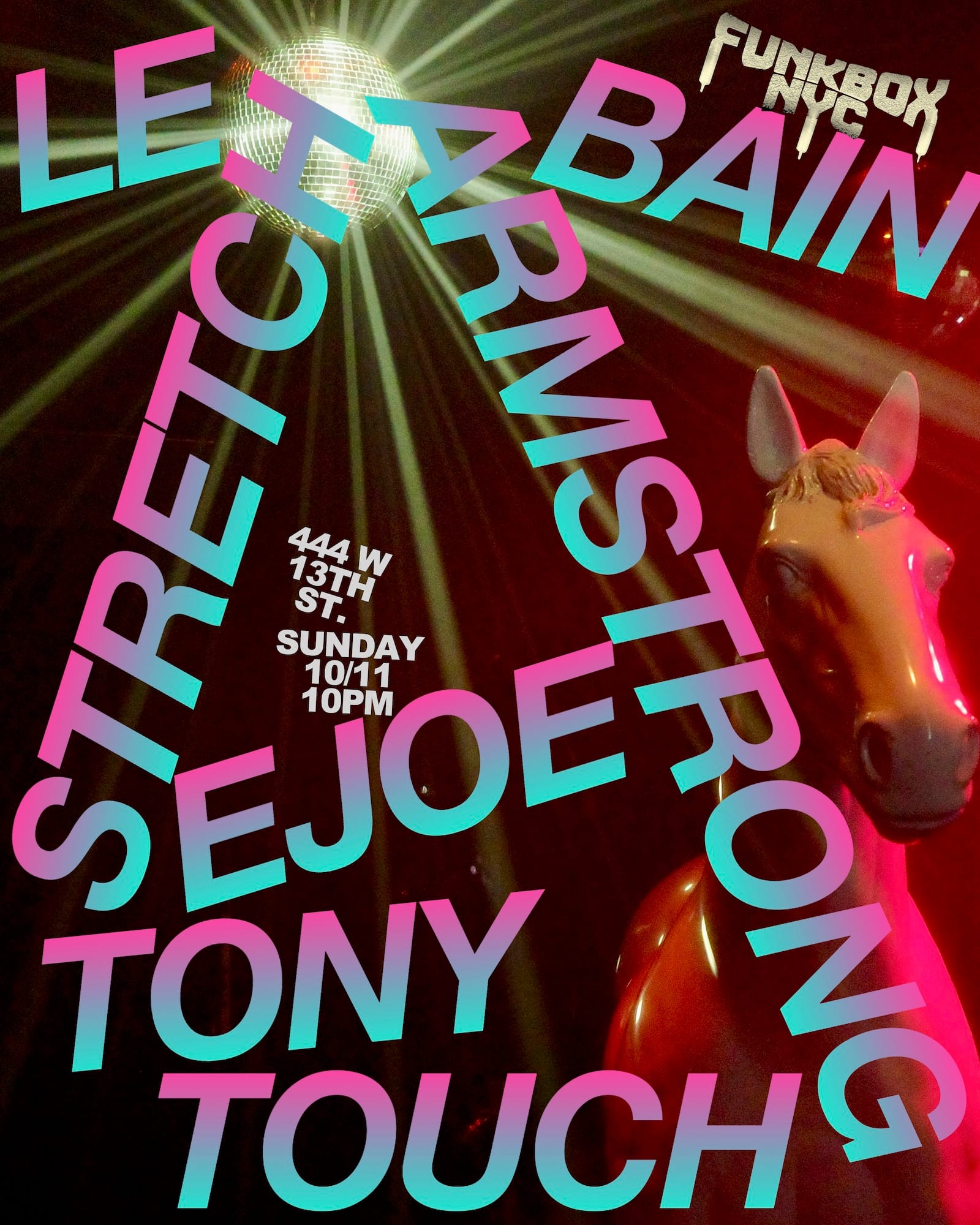 FUNKBOX NYC feat. Tony Touch, Stretch Armstrong & Ejoe flyer