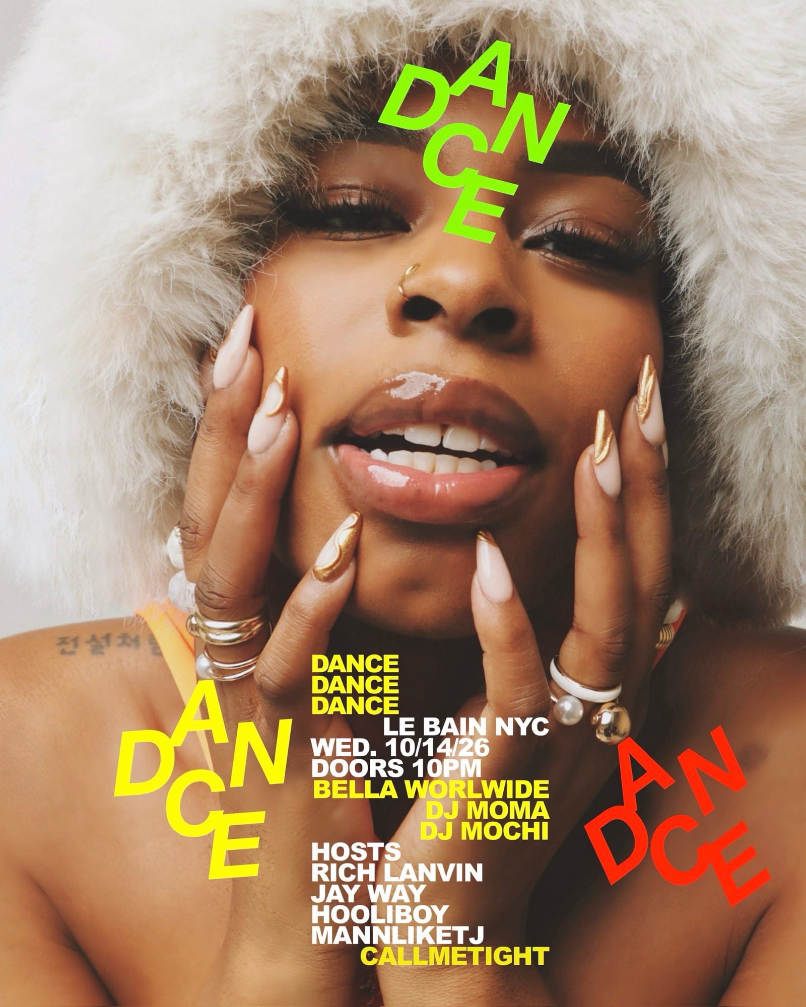 DANCE DANCE DANCE flyer
