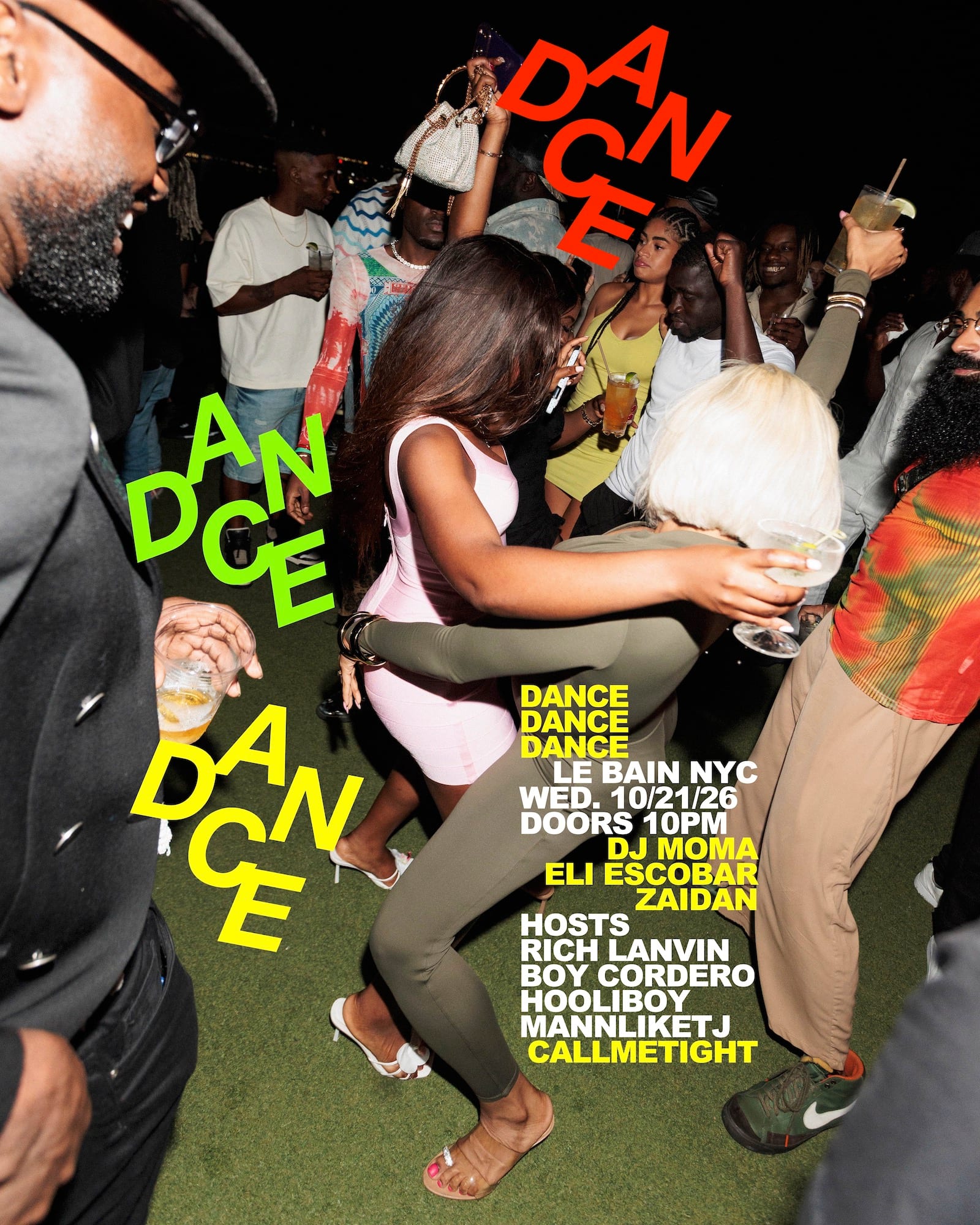 DANCE DANCE DANCE with DJ Moma & Eli Escobar flyer