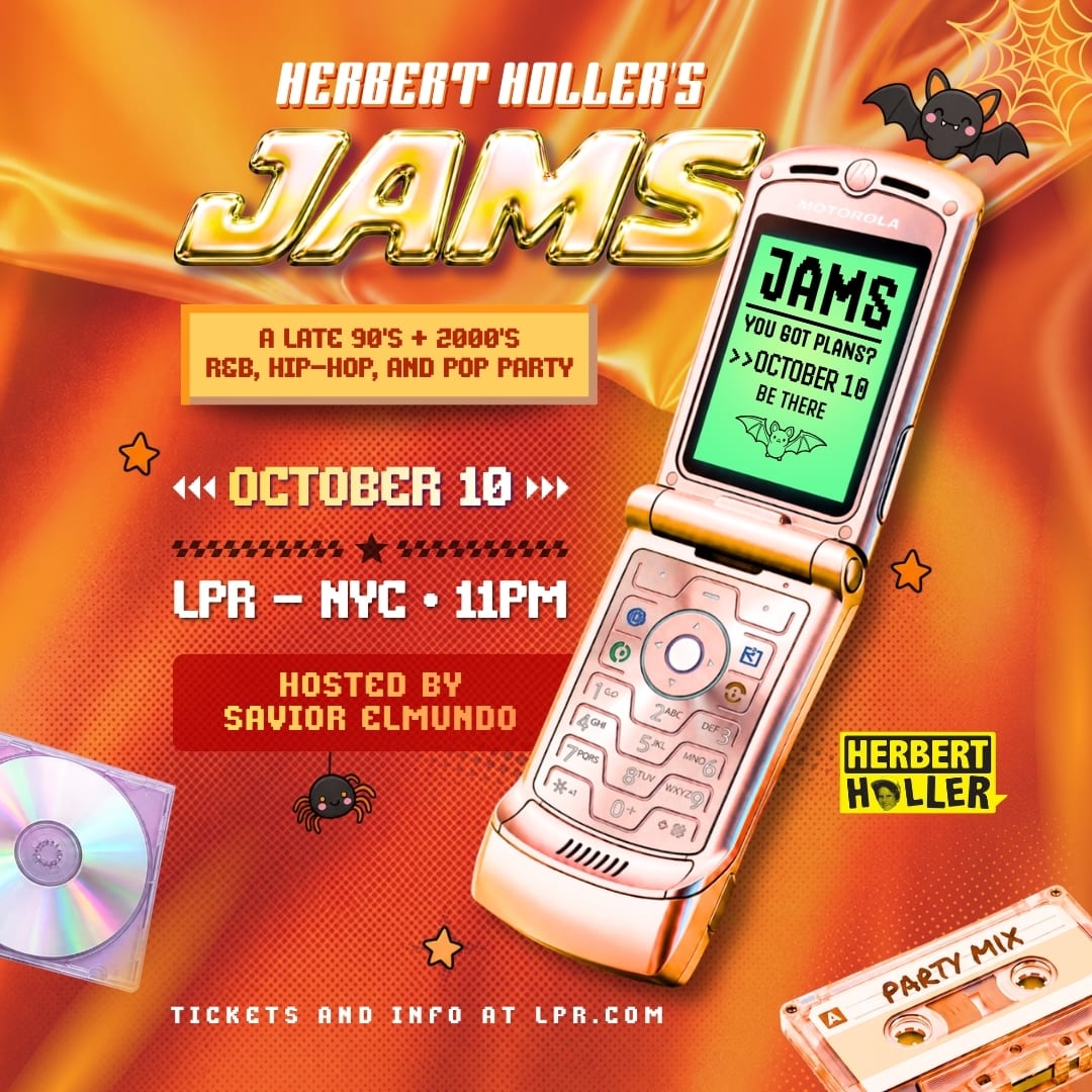 Jams: A Late 90's + 2000's R&B, Pop, and Hip-Hop Party flyer