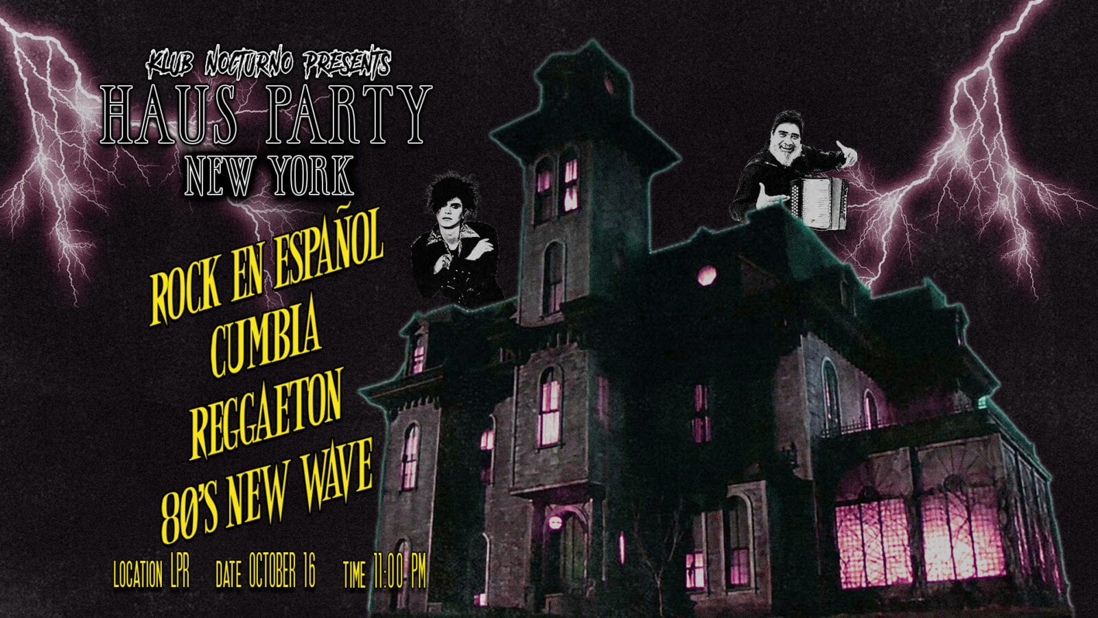 Klub Nocturno Presents Haus Party flyer