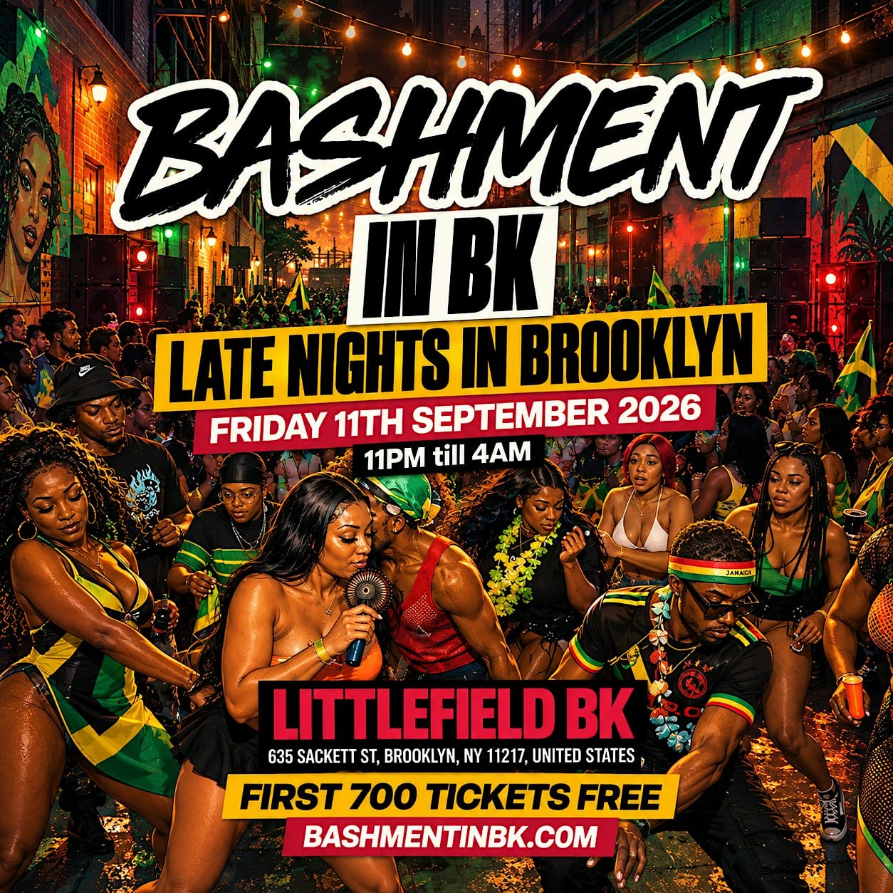 Bashment in BK flyer