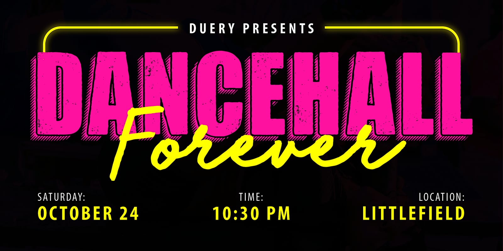 Dancehall Forever flyer