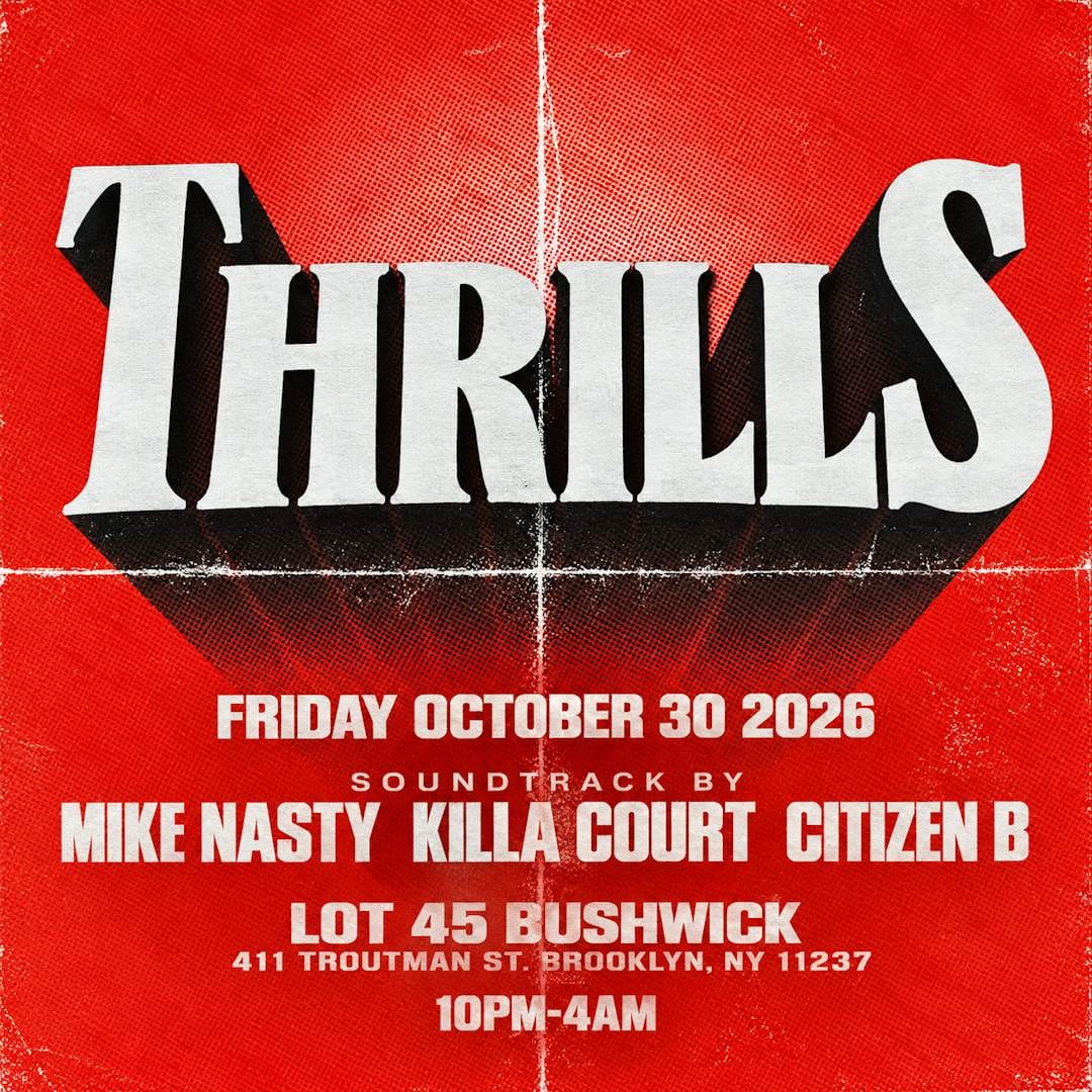 Thrills flyer