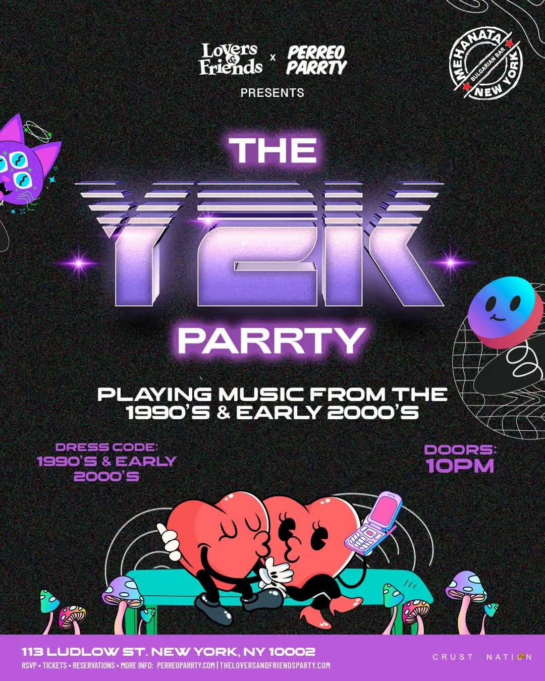THE Y2K Parrty at the Legendary Mehanata NYC - 18 flyer