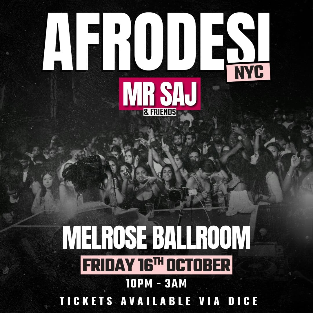 AfroDesi New York flyer