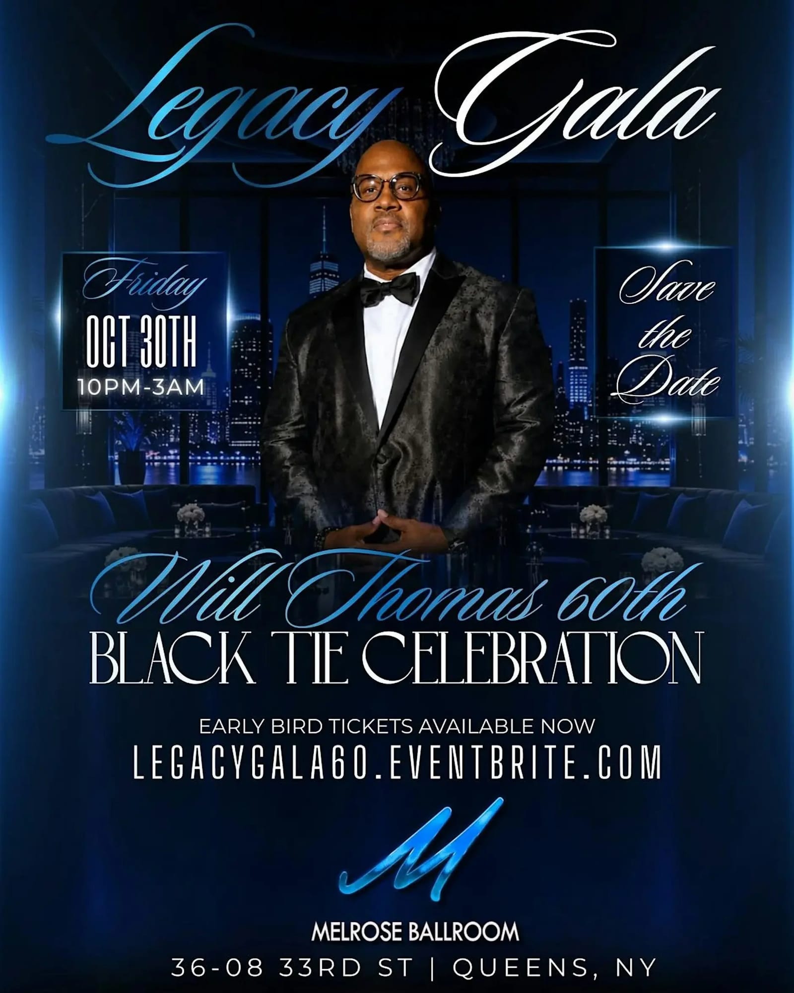 The Legacy Gala: 60 Shades of Black flyer