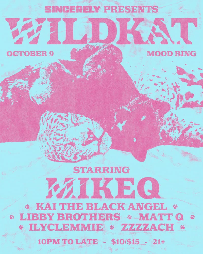 SINCERELY: WILDKAT flyer