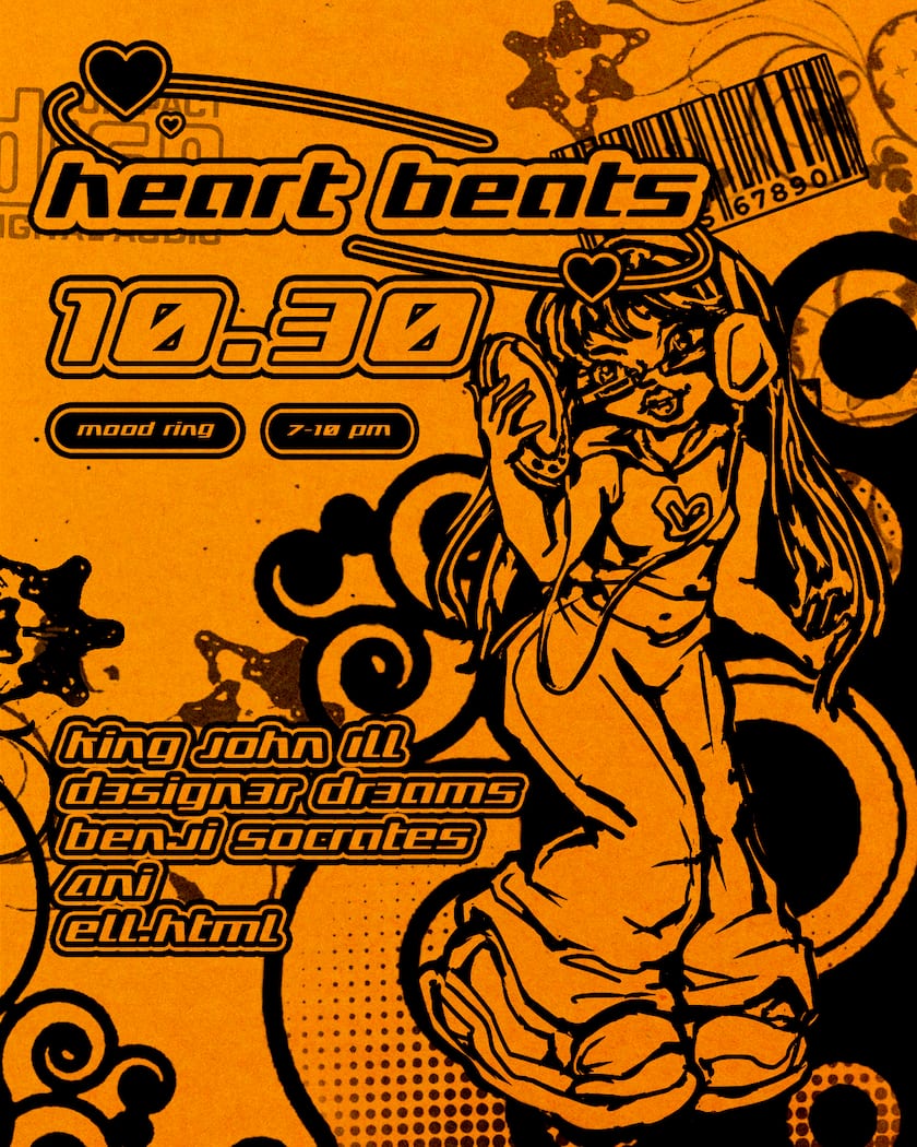 Heart Beats flyer