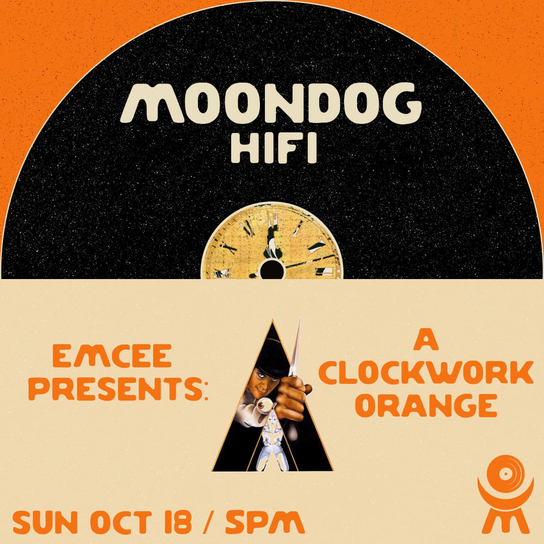 eMCee: A Clockwork Orange flyer