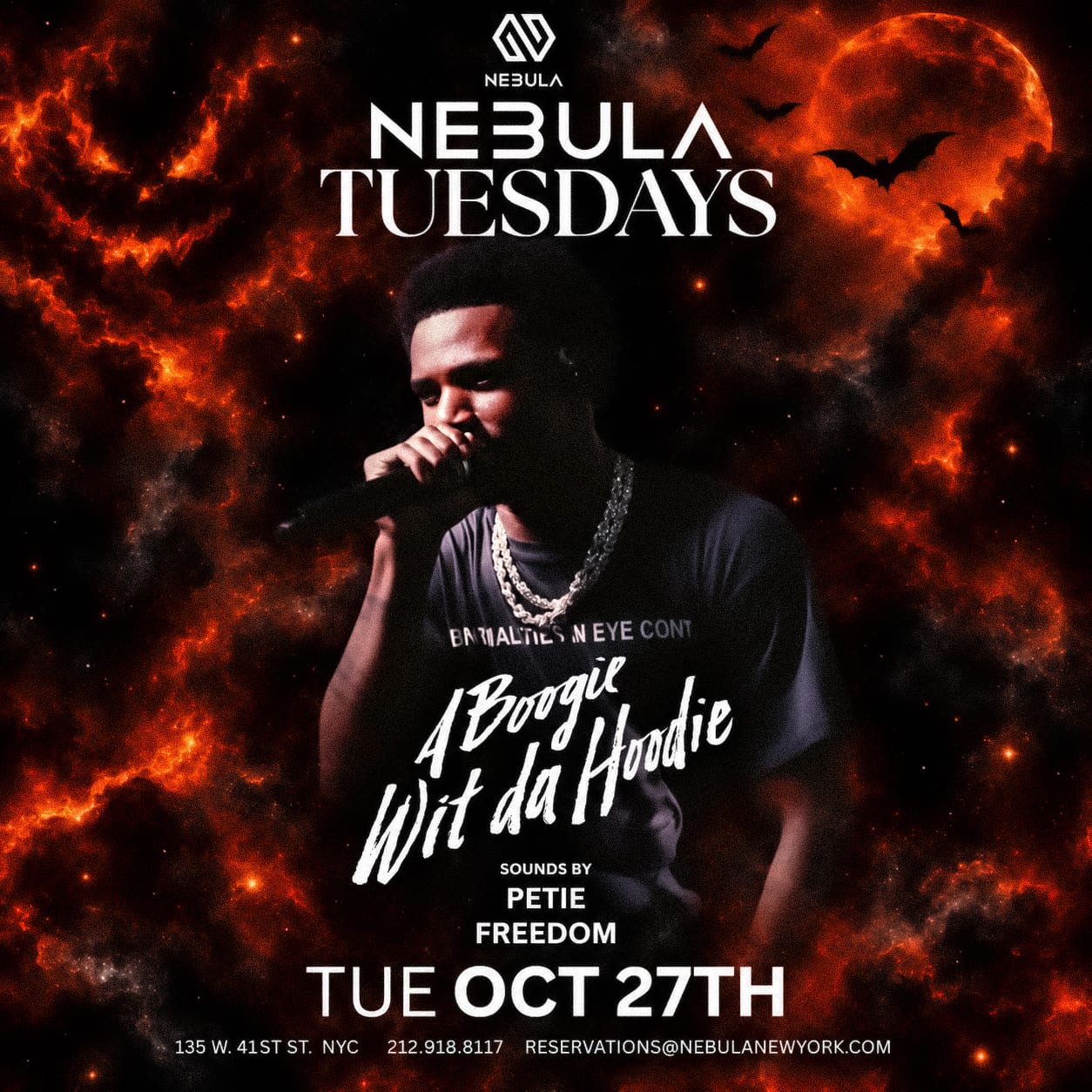 A Boogie Wit Da Hoodie flyer