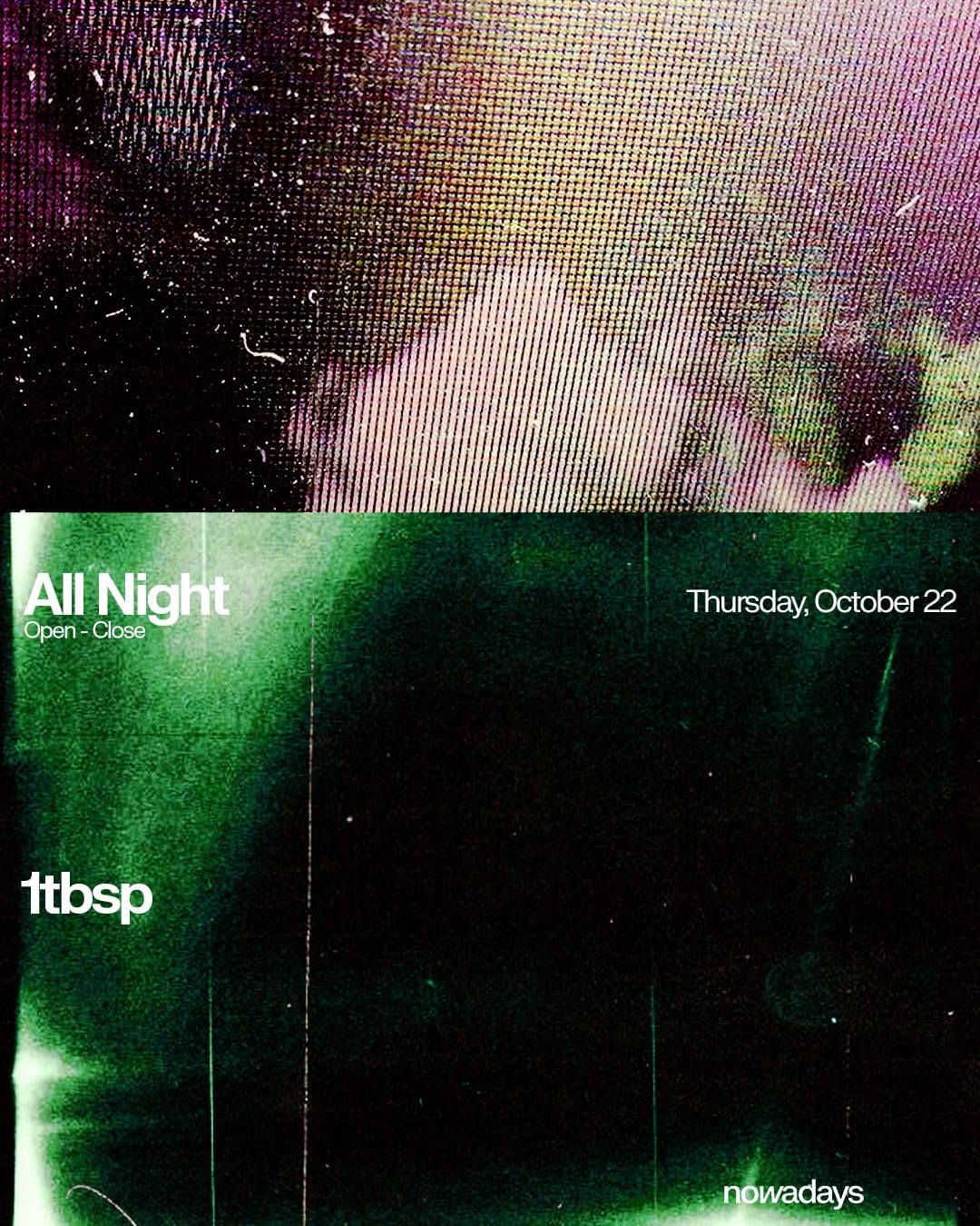 1tbsp All Night flyer