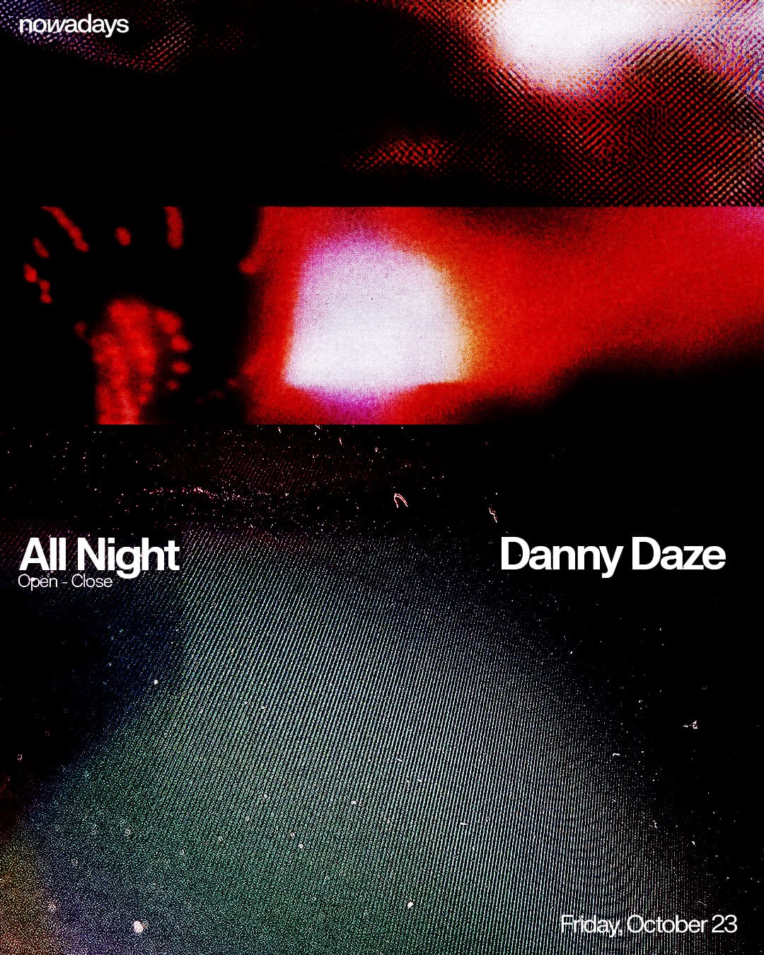 Danny Daze All Night flyer
